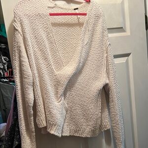 Women's Cream free people Sweater medium